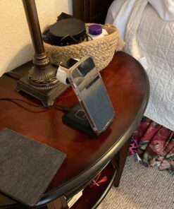 Wireless Charging Stand, GEEKERA 3 in 1 Wireless Charger Dock Station for iPhone 15 14 13 12 11 Pro Max Plus XR XS 8 Plus, Apple Watch Ultra/9/SE/8/7/6/5/4/3/2, AirPods Pro/3 Black 32 71VUcrZM76L