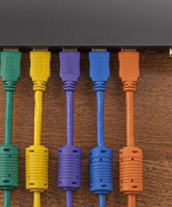 Monoprice HDMI High Speed Cable - 6 Feet - White, 4K@60Hz, HDR, 18Gbps, YUV 4:4:4, 28AWG - Select Series 7 71VV4AXIDCL