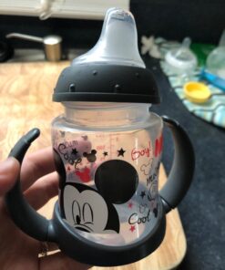 NUK Disney Learner Sippy Cup, Mickey Mouse, 5 Oz 1Pack 1 Pack 45 71VV4Y5dbxL