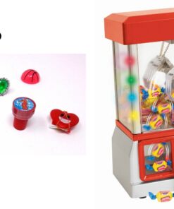 TSF TOYS Electronic Claw Toy Grabber Machine with LED Lights and Toys 10 71VVkzp9SBL