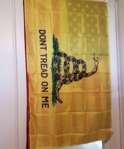 Anley Fly Breeze 3x5 Foot Don't Tread On Me Flag - Vivid Color and Fade proof - Canvas Header and Double Stitched - Flags Polyester with Brass Grommets 3 X 5 Ft Polyester - 3 x 5Ft 33 71VVobBD7rL