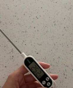 Digital Instant Read Meat Thermometer Kitchen Cooking Food Candy Thermometer for Oil Deep Fry BBQ Grill Smoker Thermometer by AikTryee 23 71VWcPDidCL