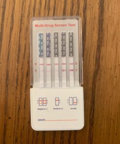 UTest -O-Meter 5 Level THC Home Drug Test | Marijuana Urine Test Kit | Highly Sensitive Testing Strips with Instant Results | 5 Panel Tests 15 ng/mL, 50 ng/mL, 100, 200, & 300 ng/mL (4-Pack) 34 71VX3WKhwDL
