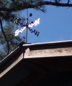 SWEN Products Rooster Chicken Weathervane (Roof Mount Included) Roof Mount 20 71VXH0ZAKuL