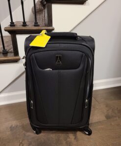 Travelpro Maxlite 5 Softside Expandable Luggage with 4 Spinner Wheels, Lightweight Suitcase, Men and Women, Black, Carry-On 21-Inch 59 71VXieATzQL
