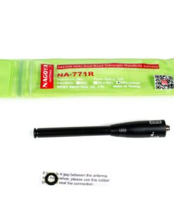 Authentic Genuine Nagoya NA-771R 16-Inch Retractable/Telescopic VHF/UHF (144/430Mhz) Antenna SMA-Female for BTECH and BaoFeng Radios NA-771R 15.6" VHF/UHF 14 71VYz3r0toL