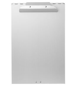 Amazon Basics Metal Clipboard with 2 Compartments and Interior 250 Sheet Paper Storage, 14.09 x 9.21 x 2.6 Inches, letter size, Silver 29 71VZr2tYt2L