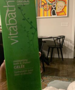 Vitabath Original Spring Green Moisturizing Bath & Shower Gel Wash Intoxicating Botanical Skin Rejuvenation, Hydrating Dry Skincare, Body Cleanser & Foaming Gelee - 21 oz Patchouli 1.31 Pound (Pack of 1) 25 71VaUKkAlUL