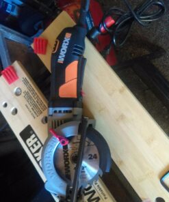 Worx WX429L 4 Amp WORXSAW 4.5" Electric Compact Circular Saw 47 71VahV4nxrL