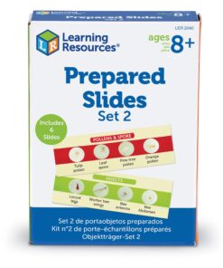Learning Resources Prepared Slides Set 2, 24 Specimens 11 71Vb7760OBL