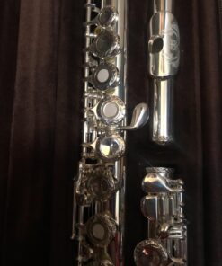 Glory HAND-ENGRAVED SILVER PLATED HIGH GRADE FLUTE 17 Hole OPEN/CLOSED C Flute With Case, Tuning Rod and Cloth and Gloves,HIGH GRADE HAND ENGRAVED 17 Open Hole Flower 29 71VbnnRMXaL