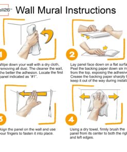 wall26 - The Morning Dew - Removable Wall Mural | Self-Adhesive Large Wallpaper - 66x96 inches 10 71VbwI9R3xL