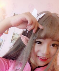 Secaden Cosplay Fairy Pixie Elf Ears Soft Pointed Ears Tips Anime Party Dress Up Costume Accessories (Long Style) Long Style 30 71VbzkKlHhL