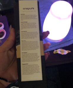 Onepure Essential Oils, 6 x 10ml Essential Oils Gift Set for Diffuser Humidifier Massage Aromatherapy (Lavender, Tea Tree, Eucalyptus, Lemongrass, Orange, Peppermint) 6 Scents 32 71VcvS3KfZL