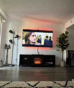 MOUNTUP UL Listed Full Motion TV Wall Mount for Most 42-82 inch TVs with Articulating Swivel and Tilt, TV Mount Max VESA 600x400mm, Holds up to 100lbs Fits 16" Stud MU0028 66 71VdMYjCUbL