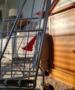 Melissa & Doug Toy Shopping Cart With Sturdy Metal Frame - Toddler Shopping Cart, Pretend Grocery Cart, Supermarket Pretend Play Shopping Cart For Kids Ages 3+ 38 71VdayEsdGL