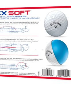 Callaway Hex Soft Golf Balls White 1 Dozen Pack 12 71VdjeajmLL