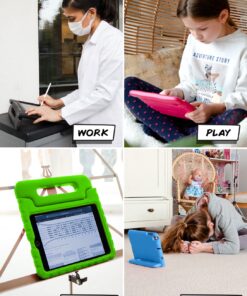 Official Cooper Dynamo for iPad Pro 11 inch Case for Kids 4th/3rd/2nd/1st Generation 2022/2021/2020/2018 | Rugged Foam, Magic Handle, Stand, with Pencil Holder, Eco-Mailer iPad Pro 11 (4th 3rd 2nd 1st gen, 2022-2018) Bubble Gum Pink 16 71VdnXIL1eL 1