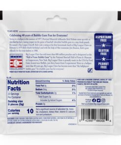 The Official Big League Chew Original Bubble Gum + Tray (12 Packs) 15 71VdxcNpVpL