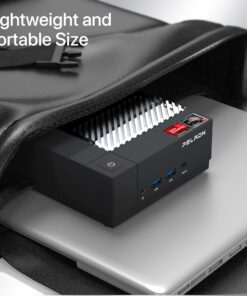 PELADN HA-2 Mini PC, AMD Ryzen 7 5800U (8C/16T up to 4.4Ghz), 16GB DDR4, 512GB NVME SSD, Win 11 Pro, 4K@60Hz HDMI, WiFi 5, Dual LAN Bluetooth 4.2, Compact Desktop Computers. 24 71Ve0sRbtQL