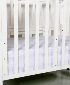 Alternative view of Mellanni Waterproof Toddler Mattress Protector - 16" Fitted Deep Pocket - Breathable Waterproof Crib Mattress Protector - Washable Waterproof Mattress Cover (Crib/Toddler Bed) Crib / Toddler Bed