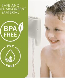 Puj – Snug, Ultra-Soft Spout Cover for Bathtub Taps, BPA-and-PVC-Free Faucet Cover for Safe Baths, Non-Absorbent Bathtub Faucet Cover, Kids’ Bathroom Safety Products, Grey 14 71VfBOlQ3XL
