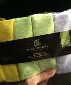 Bamboo Organics Best 100% Viscone from Bamboo Baby Washcloths Soft Baby Wipes 46 71VfCtnN0hL