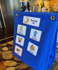 Torlam Visual Schedule for Kids Chore Chart, Morning Bedtime Routine Chart for Toddlers, Responsibility Daily Schedule Board Communication Cards Autism Learning Materials for Home School, 86 Cards 42 71VfQWrkUsL