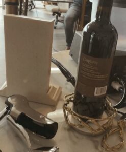 Stainless Steel Wine Opener Compact Vertical Corkscrew Wine Bottle Opener with Foil Cutter 33 71VfodXIHNL