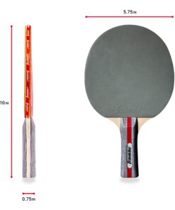 Franklin Sports Table Tennis Paddles - Rubber Paddle - Indoor Ping Pong Paddle PERFORMANCE 15 71VhVU08TeS