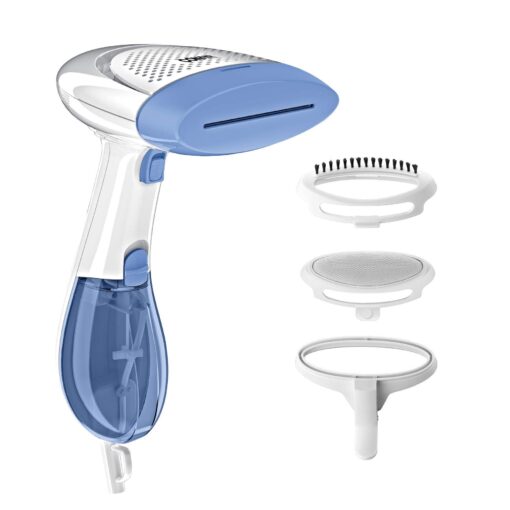 Conair Handheld Garment Steamer for Clothes, ExtremeSteam 1200W, Portable Handheld Design,White/Blue White/Blue