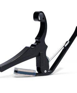 Alternative view of Kyser Quick-Change Guitar Capo for 6-string acoustic guitars, Black, KG6BA
