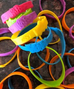 24 Assorted Superhero Comic Quotes & Sayings Colorful Rubber Jelly Bracelets for Children Birthdays, Party Favors, Kid's Goody Bags By Super Z Outlet 30 71VirrjNk2L 1