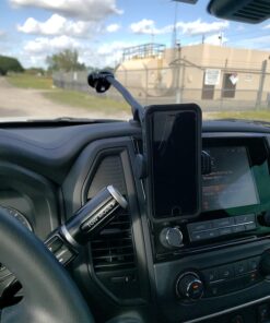 APPS2Car Phone Holder Car Windshield Cellphone Holder for Car with Powerful Suction Cup Anti-Shake Stabilizer Truck Phone Holder Mount for Car Dashboard/Window Compatible with Thick Case & Large Phone Black 34 71VjGlgETfL 2