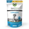 VETRISCIENCE Composure Calming Treats for Dogs Dealing with Anxiety, Separation Stress, Noise, Thunder and Barking - Yummy Flavored Chews Pets Love Chicken 60 Count (Pack of 1) 25 71VjocHiX9L