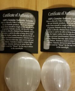Crystal Selenite Palm Stone Spiritual Healing Massage Palmstones with Certificate of Authenticity Beverly Oaks Exclusive (1 Count (Pack of 1)) 20 71VkMHQ7FL