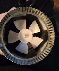 VIVOSUN 4 Inch Inline Duct Fan 100 CFM, HVAC Exhaust Ventilation Fan with Low Noise for Basements, Bathrooms, Kitchens and Attics, Silver 4'' 30 71VkWncVfCL