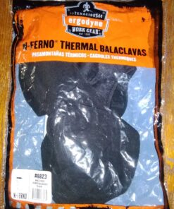 Ergodyne - 6823 Black Wind-Proof Hinged Balaclava Face Mask (16823) 46 71Vkd6VPn8L