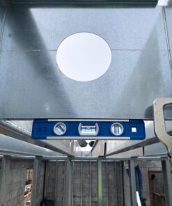 Empire Level EM81.9G 9 Inch Magnetic Torpedo Level w/Overhead Viewing Slot (Made in USA), Silver/White/Blue 12 71VlTWLBR1L