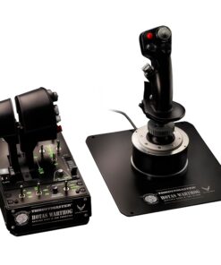Thrustmaster HOTAS Warthog Flight Stick, Throttle and Control Panel for Flight Simulation, Official Replica of the U.S Air Force A-10C Aircraft (PC) Warthog Bundle 20 71VnvR0yNJL