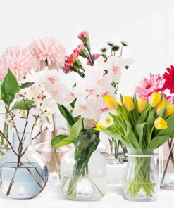 JINHEZO Submersible LED Light, Tea Lights, Pond Underwater Small LED Lights, Battery Operated 125 Hours, for Wedding Home Vase Festival Party Decoration White 24Pcs (Built-in 48 Batteries) 24 Pack 32 71VppJCjDCL