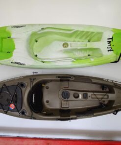 Heavy Duty Garage Indoor Kayak Storage Hooks Hanger, Wall Mounted Utility Hanging Cradle Rack for Canoe Paddle Board, Ladder, Folding Chairs, Hose, Bicycle and Tools (4 Pack, Black) 41 71VqFQSdZWL