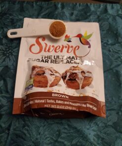 Swerve Ultimate Sugar Replacement Sweetener, Brown Sugar Substitute, Keto Friendly, Zero Calorie, Zero Sugar, Non-Glycemic, Gluten Free, 12 ounces (Pack of 2) 12 Ounce (Pack of 2) 25 71Vr5ZT7wKL