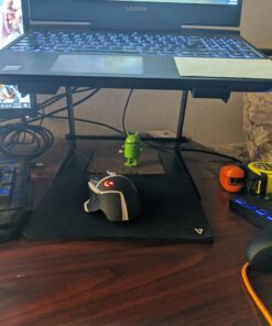 Pyle Portable Adjustable Laptop Stand - 6.3 to 10.9 Inch Anti-Slip Standing Table Monitor or Computer Desk Workstation Riser with Level Height Alignment for DJ, PC, Gaming, Home or Office - PLPTS25 54 71VrQdSWz2L