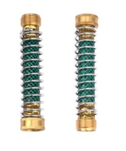 2Pcs Garden Hose Coil Spring Protector Faucet Hoses Coupling Adapter