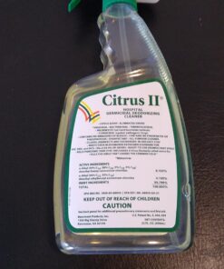Citrus II Hospital Germicidal Deodorizing Cleaner, Fresh Citrus, 22-Fluid Ounce 20 71Vs3nUY8OL