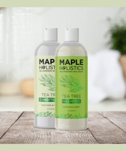 Tea Tree Shampoo and Conditioner Set - Sulfate Free Clarifying Shampoo and Conditioner for Oily Hair & Scalp Care with Australian Tea Tree Oil - Complete Dry Scalp Treatment for Build Up (8 Fl Oz) 8 Fl Oz (Pack of 2) 26 71VsaYhDSwL
