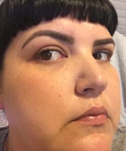 Elizabeth Mott Eyebrow Gel Makeup - Queen of the Fill Brow Tint and Filler - Brush to Fill in Eyebrows and Cover Gray Hairs - Cruelty Free - Dark Medium Brown, 4g 30 71Vt2u5LgTL