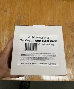 No Worry Sports Original Golf Globe Game - Water Globe Golf-Ball-on-The-Tee Challenge American Flag 17 71VtIemwVhL