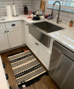 Kraus KHF200-30 Standart PRO Kitchen Stainless Steel Sink, 30 Inch Round Apron Single Bowl Rounded Apronfront 56 71VtpKOjYnL